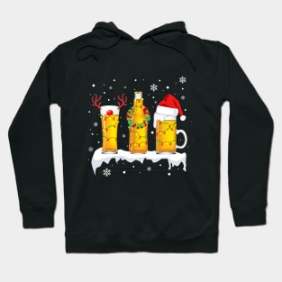 Christmas Beer T-Shirt Reindeer Beer Hoodie